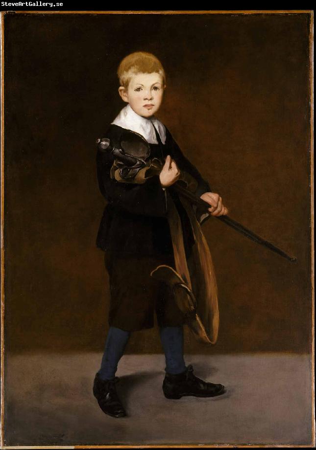 Edouard Manet Boy Carrying a Sword